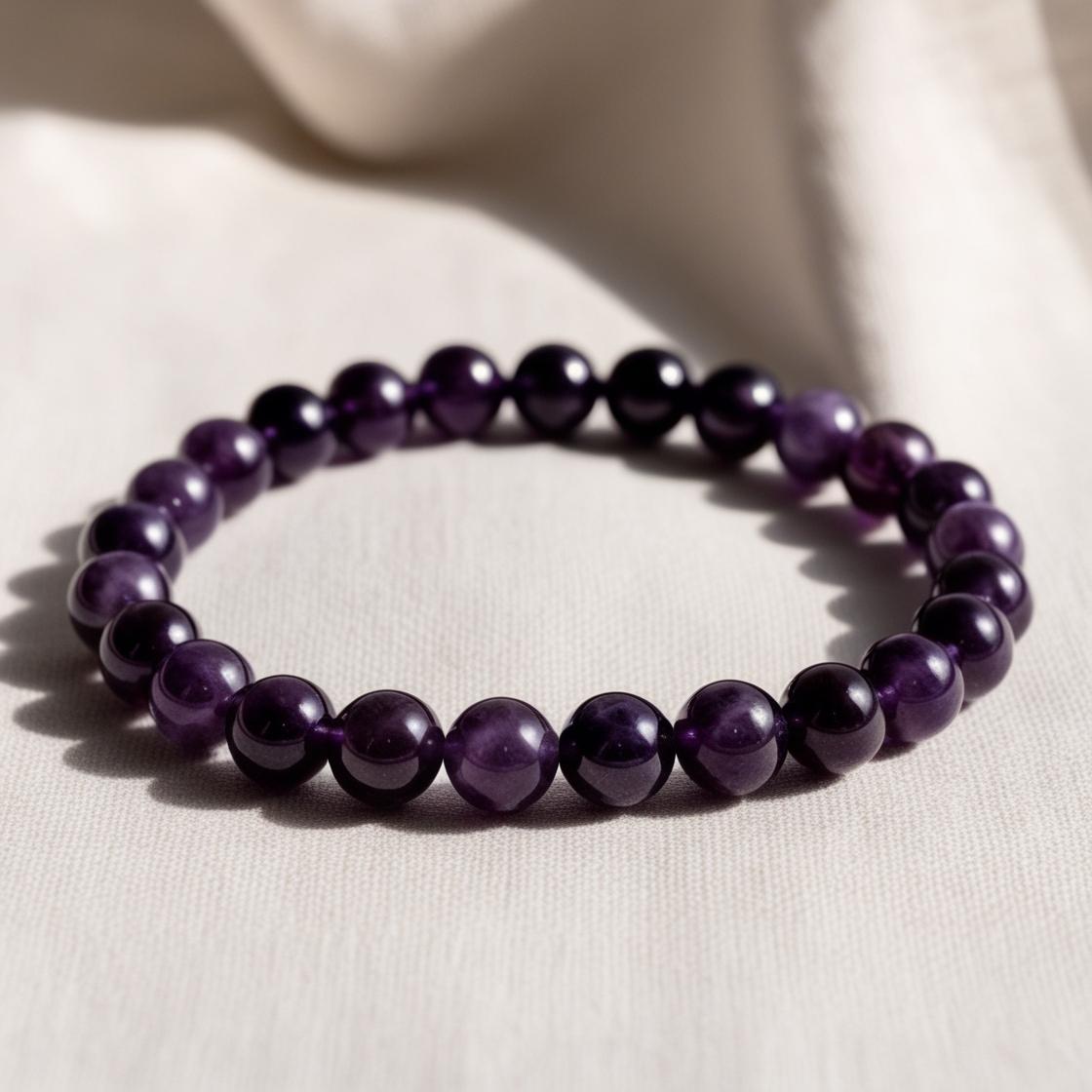 Amethyst Crystal Bracelet